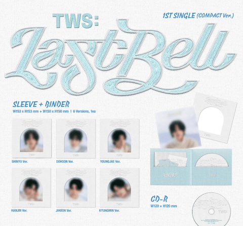 TWS - LAST BELL (COMPACT VER.)+ POB Gift Photocard