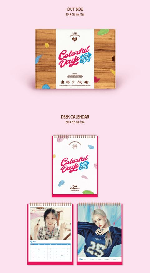 IVE - 2025 SEASON'S GREETINGS (COLORFUL DAYS WITH IVE)