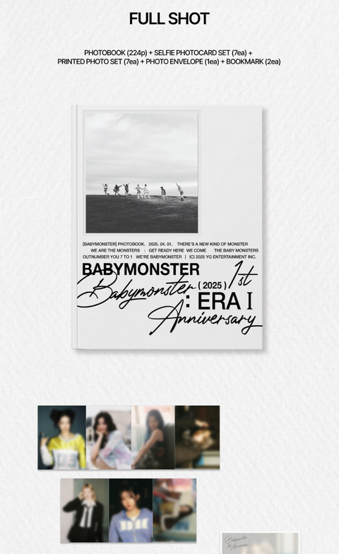 BABYMONSTER - PHOTOBOOK (2025 ERA I 1ST ANNIVERSARY)