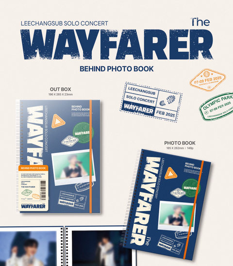 LEE CHANGSUB (BTOB) - SOLO CONCERT 'THE WAYFARER' BEHIND PHOTO BOOK