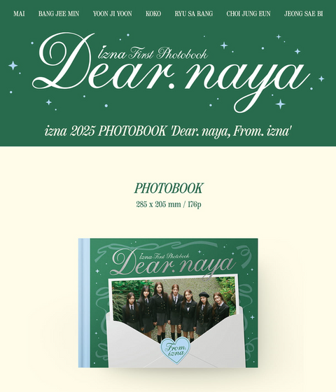 IZNA - FIRST PHOTOBOOK (DEAR. NAYA, FROM. IZNA)
