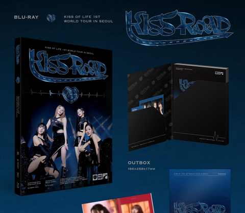 KISS OF LIFE - 1ST WORLD TOUR 'KISS ROAD' IN SEOUL (BLU-RAY)