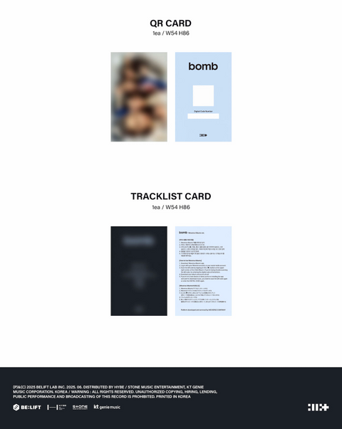 ILLIT - BOMB (WEVERSE ALBUMS VER.)