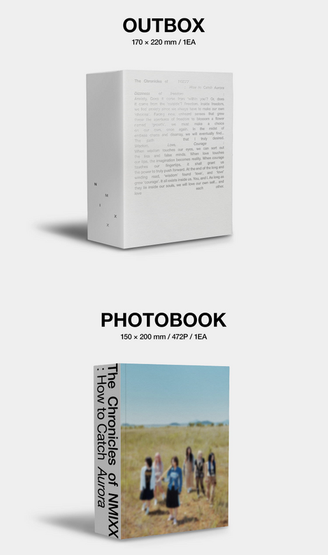 NMIXX - PHOTOBOOK (THE CHRONICLES OF NMIXX : HOW TO CATCH AURORA)