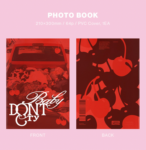 BABY DONT CRY - F GIRL (PHOTOBOOK)+Applemusic POB Photocard