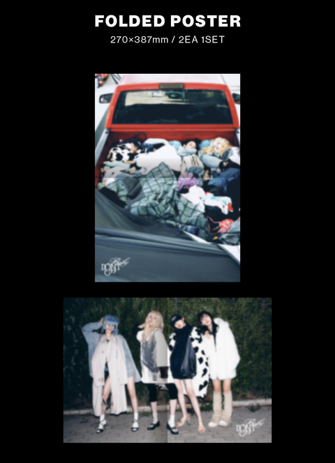 BABY DONT CRY - F GIRL (PHOTOBOOK)+Applemusic POB Photocard