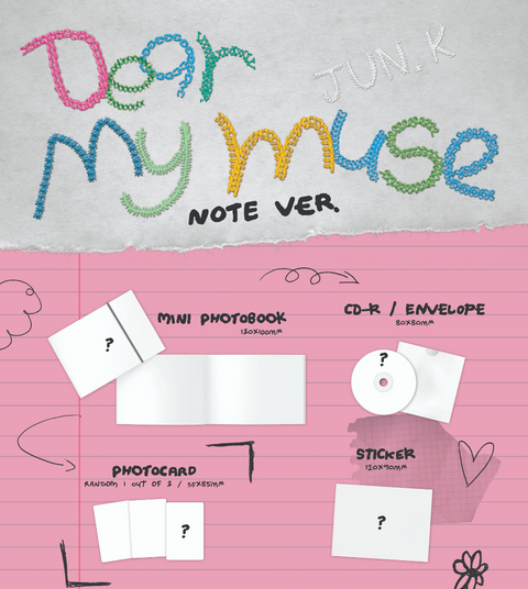 JUN. K (2PM) - DEAR MY MUSE (NOTE VER.)