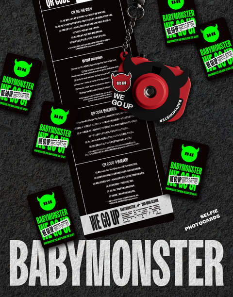 BABYMONSTER - WE GO UP (MINI BEAM KEYRING VER.)