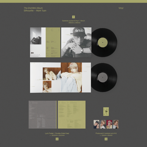 MARK TUAN (GOT7) - SILHOUETTE (VINYL)