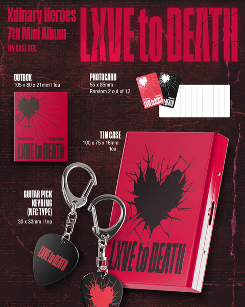 XDINARY HEROES - LXVE TO DEATH (TIN CASE VER.)