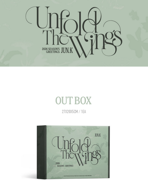 JUN.K (2PM) - 2026 SEASON'S GREETINGS (UNFOLD THE WINGS)