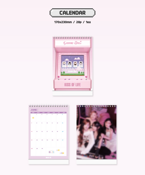 KISS OF LIFE - 2026 SEASON'S GREETINGS (GAME ON!) + Extra Photocard