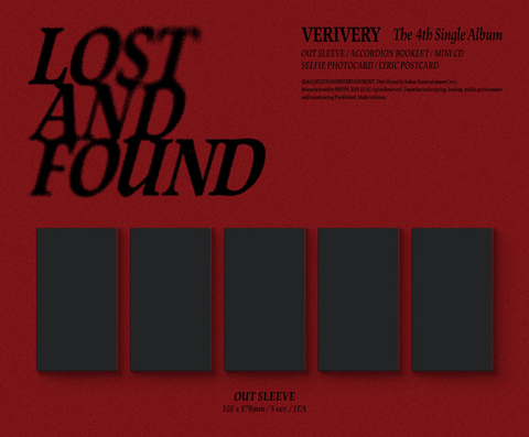 VERIVERY - LOST AND FOUND (LIGHT VER.)