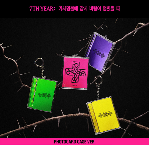 TXT - 7TH YEAR: WHEN THE WIND PAUSED AMONG THE THORNS (PHOTOCARD CASE VER.)
