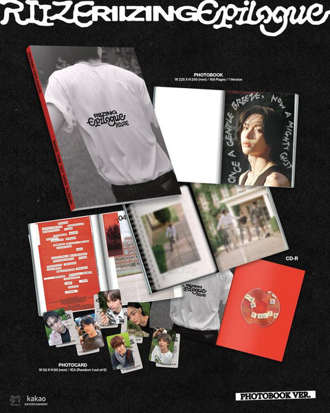 RIIZE - RIIZING : Epilogue [Photobook Ver.]+POB  Benefit Selfi Photocard