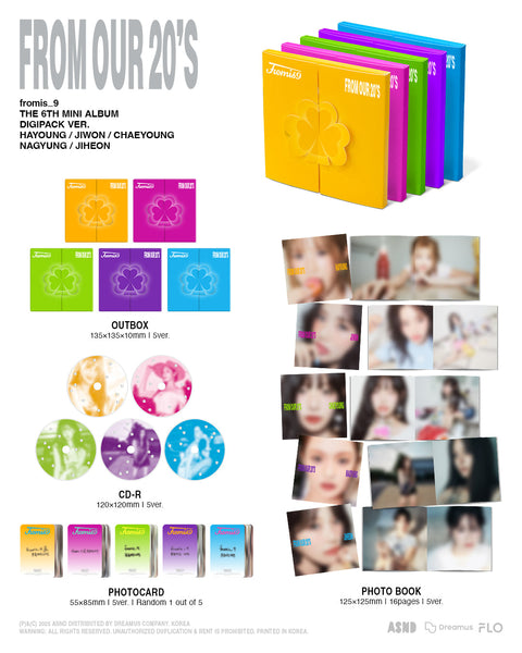 FROMIS_9 - FROM OUR 20'S (DIGIPACK VER.)