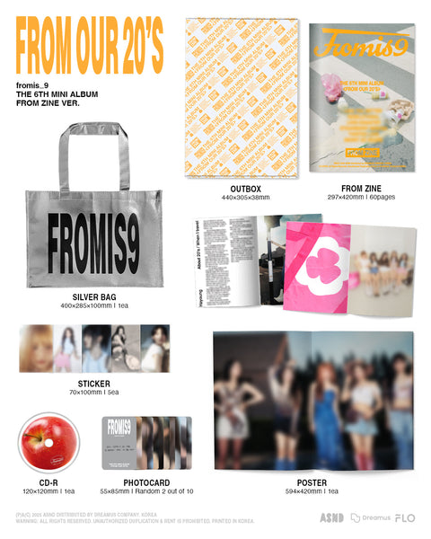 FROMIS_9 - FROM OUR 20'S (FROM ZINE VER.)