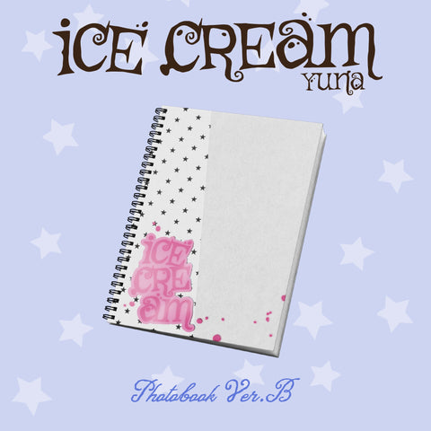 YUNA (ITZY) - ICE CREAM (PHOTOBOOK VER.)+Applemusic POB