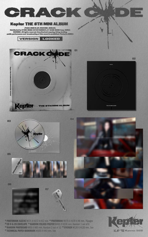 KEP1ER - THE 8TH MINI ALBUM [CRACK CODE]
