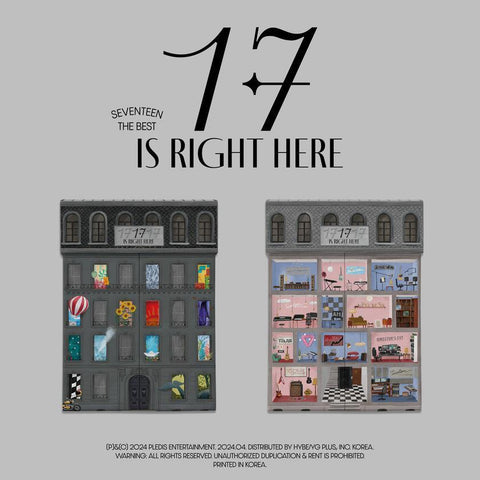 SEVENTEEN BEST ALBUM [17 IS RIGHT HERE] Hear Ver. - Kpopfuture