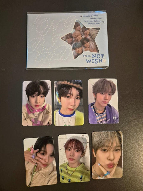NCT WISH - SONGBIRD (2ND SINGLE) LETTER VER.- Apple Music Photocard - Kpopfuture