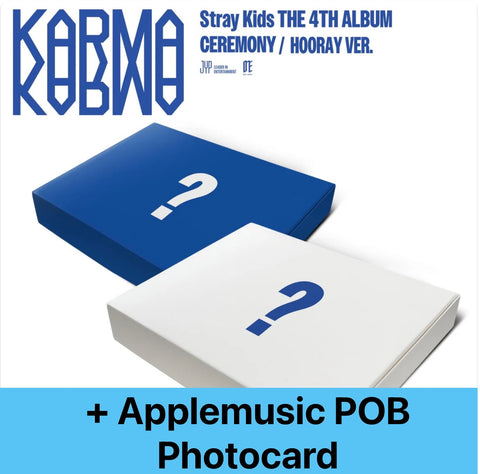 STRAY KIDS - KARMA+Applemusic POB