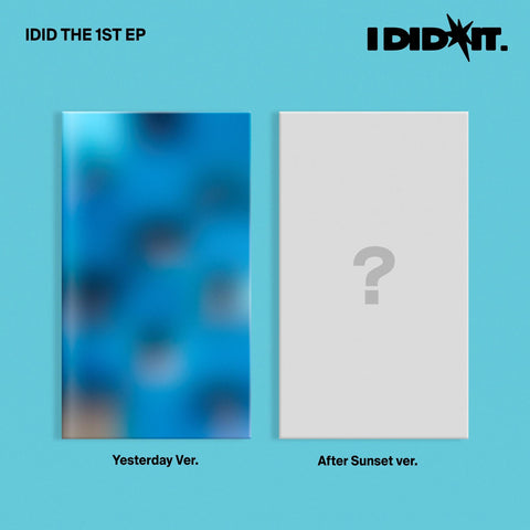 IDID - I DID IT