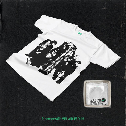 P1HARMONY - DUH! (PLAIN WHITE T VER.)