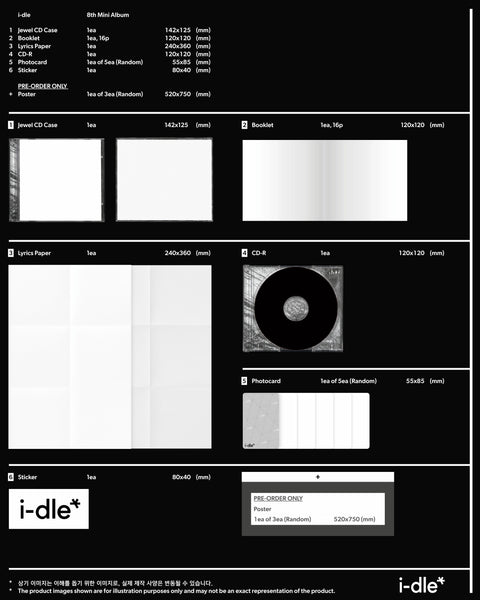 I-DLE - 8TH MINI ALBUM (SPECIAL JEWEL VER.)