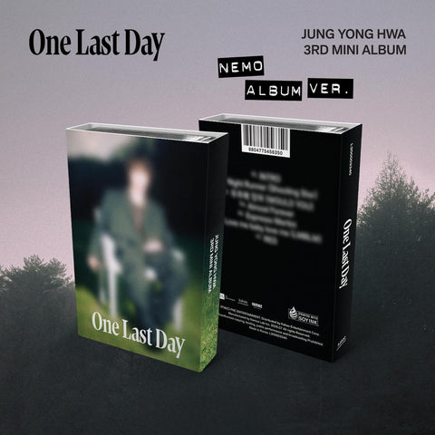 JUNG YONG HWA (CNBLUE) - ONE LAST DAY (LIMITED EDITION)