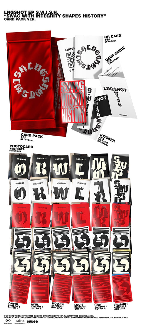 LNGSHOT - S.W.I.S.H. (CARD PACK VER.)