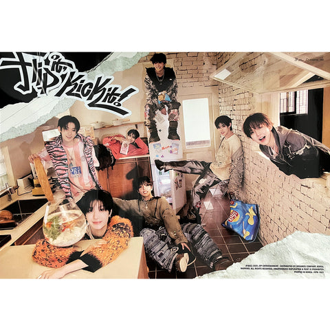 KICKFLIP | 1ST MINI ALBUM [ Flip it, Kick it! ] | (STOP IT VER.) POSTER ONLY
