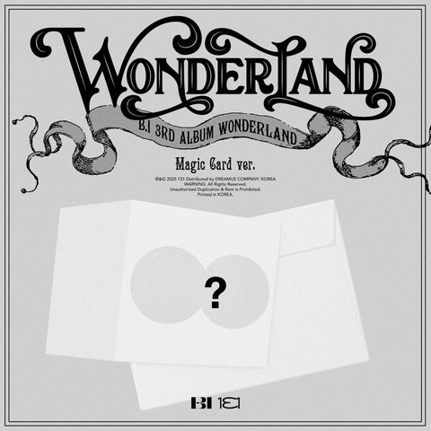 B.I - WONDERLAND (MAGIC CARD VER.)