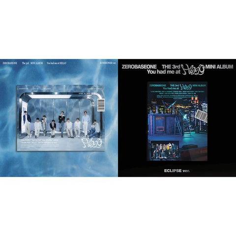 ZEROBASEONE - 3RD MINI ALBUM [You had me at HELLO] (Random Ver.) - Kpopfuture