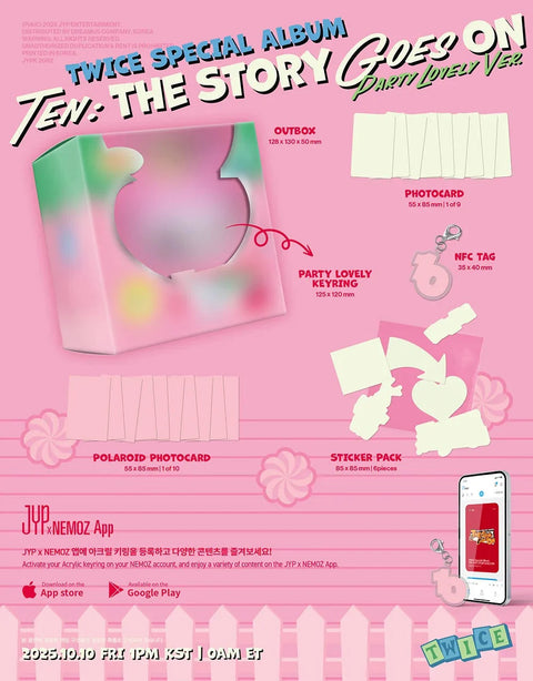 TWICE - TEN : THE STORY GOES ON (PARTY LOVELY VERSION)