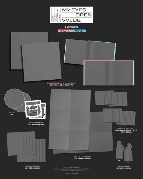MEOVV - MY EYES OPEN VVIDE (PHOTOBOOK VER.)