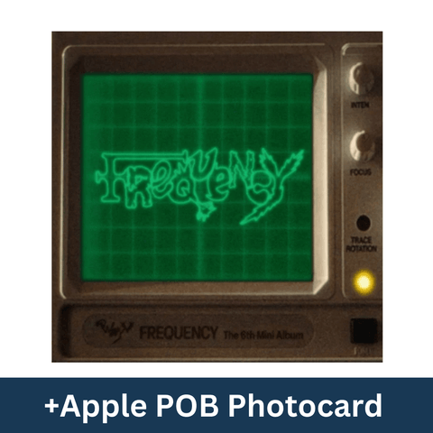 WAYV - FREQUENCY (PHOTOBOOK VER.) + Apple Music POB Photocard