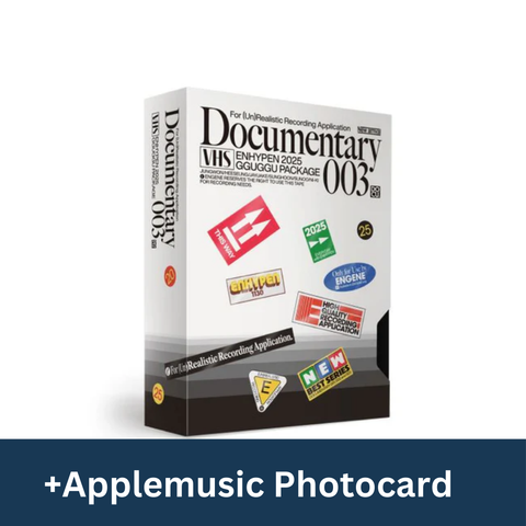 ENHYPEN - 2025 GGU GGU PACKAGE + Applemusic POB(Mini Poster 7Stk -1set))