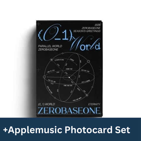 ZEROBASEONE - 2026 SEASON'S GREETINGS [(0_1) WORLD]+Applemusic POB set