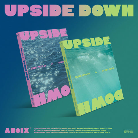 AB6IX - UPSIDE DOWN (PHOTOBOOK VER.)+ Applemusic POB