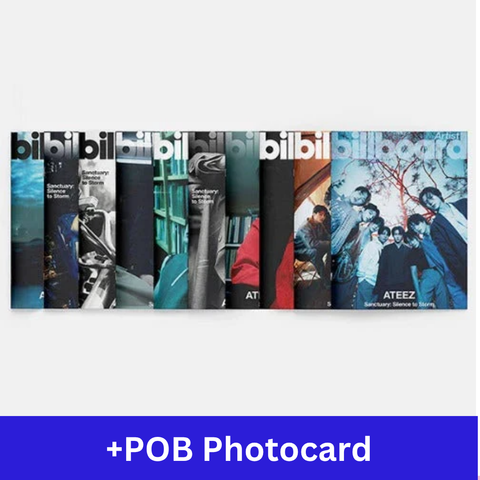 ATEEZ - BILLBOARD ARTIST (ATEEZ EDITION MAGAZINE)+ POB Photocard