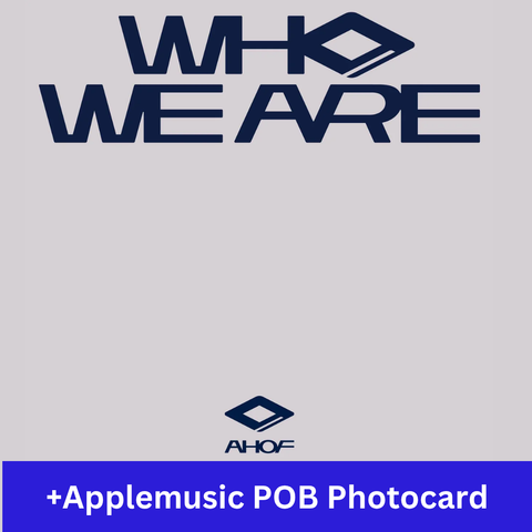 AHOF - WHO WE ARE (JEWEL VER.)+Applemusic POB Photocard