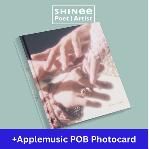 SHINEE - POET | ARTIST (PHOTOBOOK VER.)+ Applemusic POB Photocard