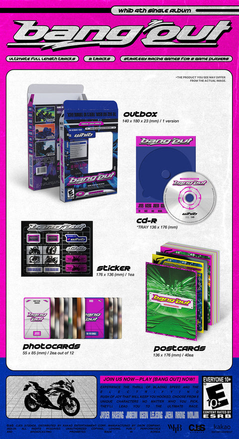 WHIB - BANG OUT [4TH SINGLE ALBUM]