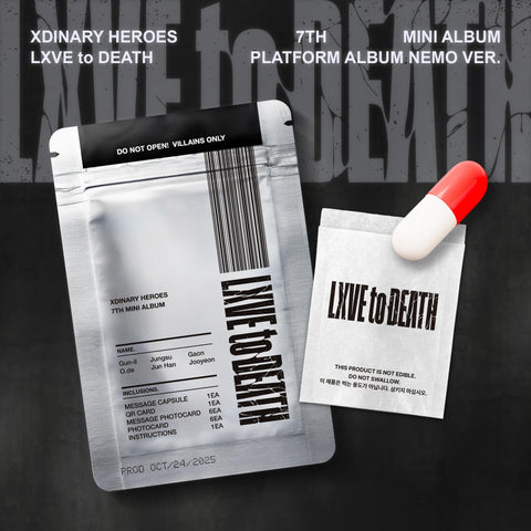 XDINARY HEROES - LXVE TO DEATH (PLATFORM ALBUM NEMO VER.)