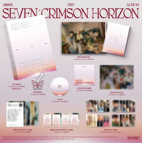 AB6IX - SEVEN : CRIMSON HORIZON+Applemusic POB