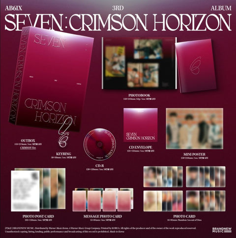 AB6IX - SEVEN : CRIMSON HORIZON+Applemusic POB