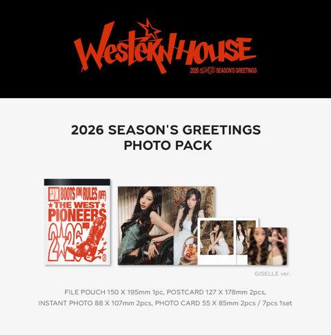 AESPA - 2026 SEASON'S GREETINGS MD