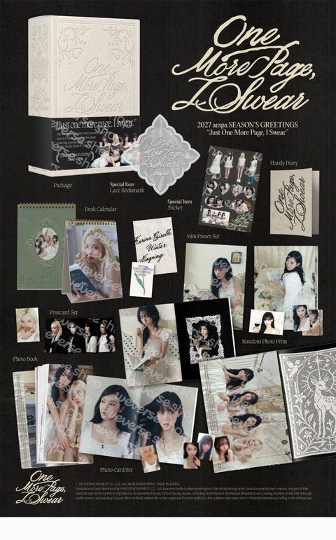 AESPA - 2027 SEASON'S GREETINGS