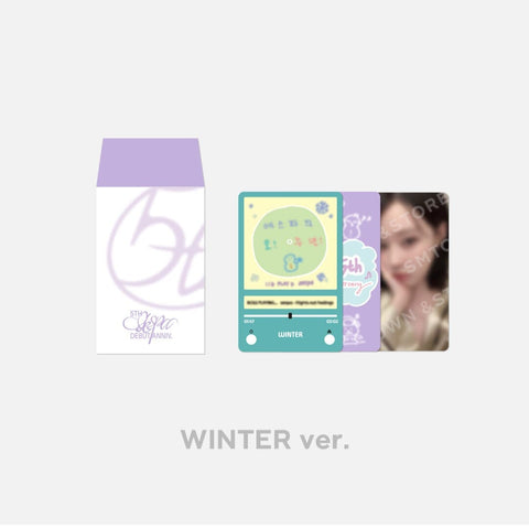 AESPA - 5TH ANNIVERSARY LUCKY CARD SET